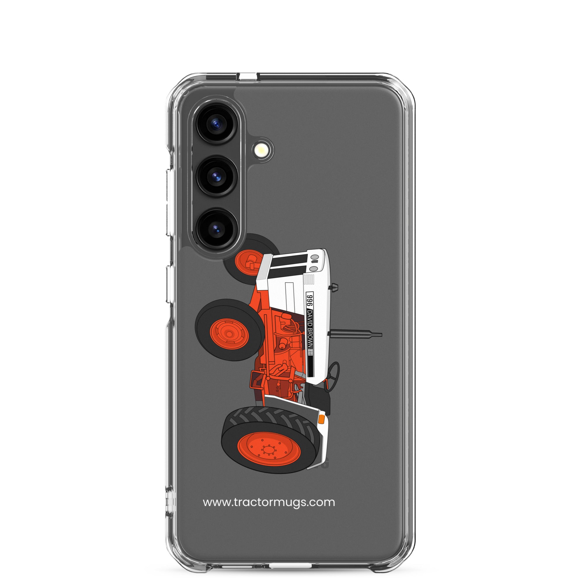 David Brown Clear Case for Samsung® Samsung Galaxy S24 Case David Brown 996 (1974) | Clear Case for Samsung® Quality Farmers Merch