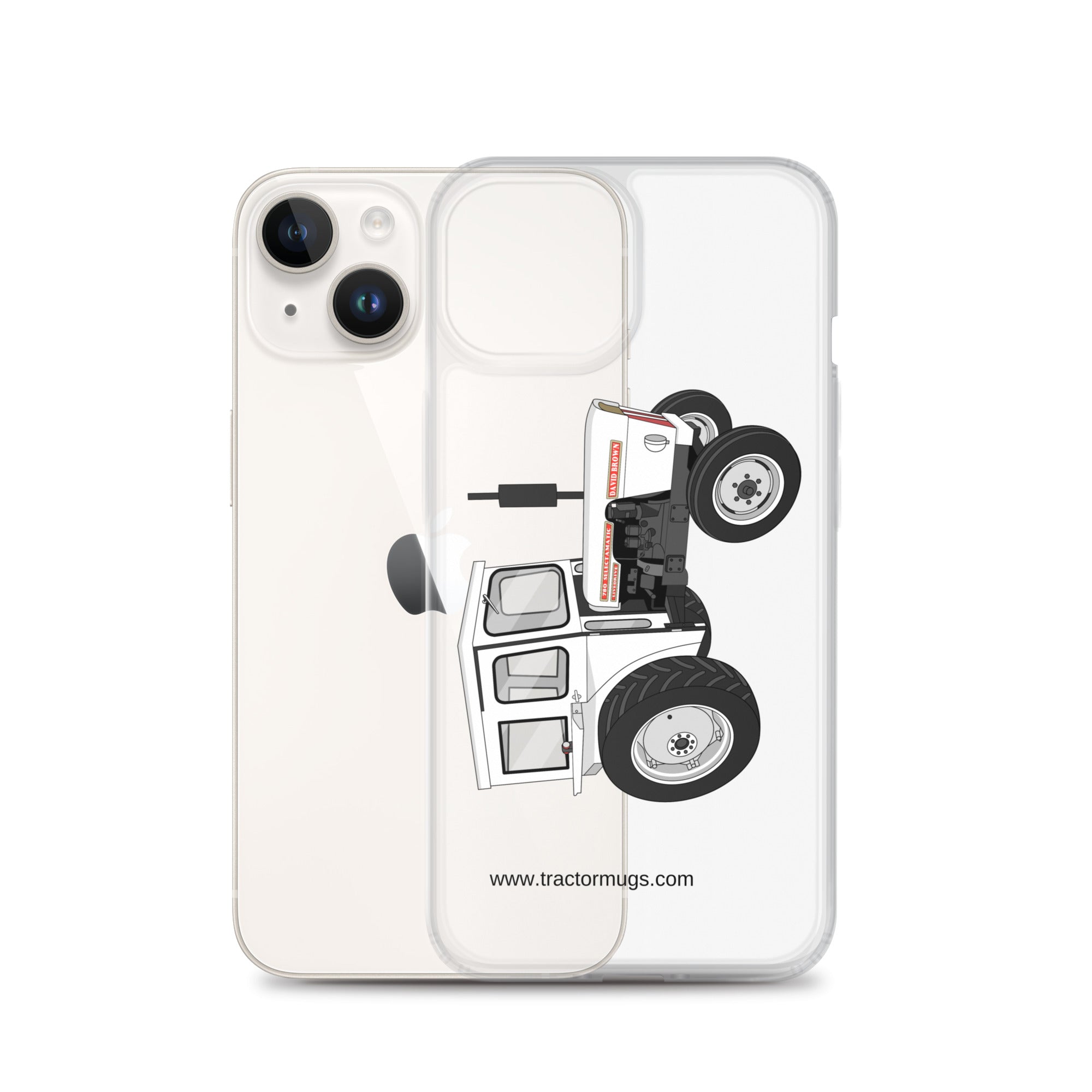 David Brown David Brown 780 Selectamatic | Clear Case for iPhone® Quality Farmers Merch
