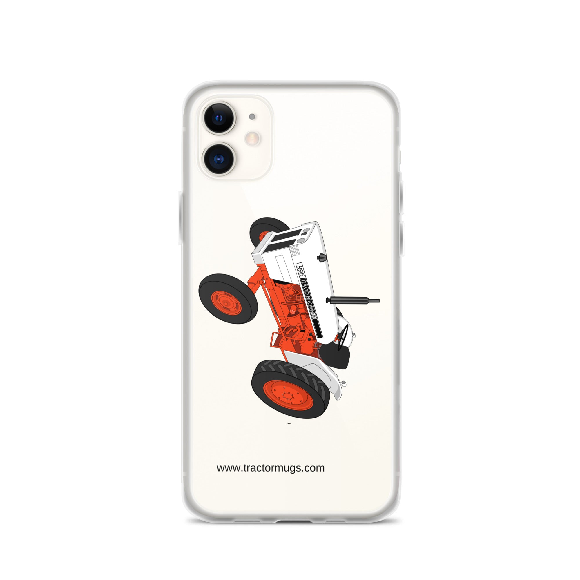 David Brown iPhone 11 Case David Brown 995 (1973) | Clear Case for iPhone® Quality Farmers Merch