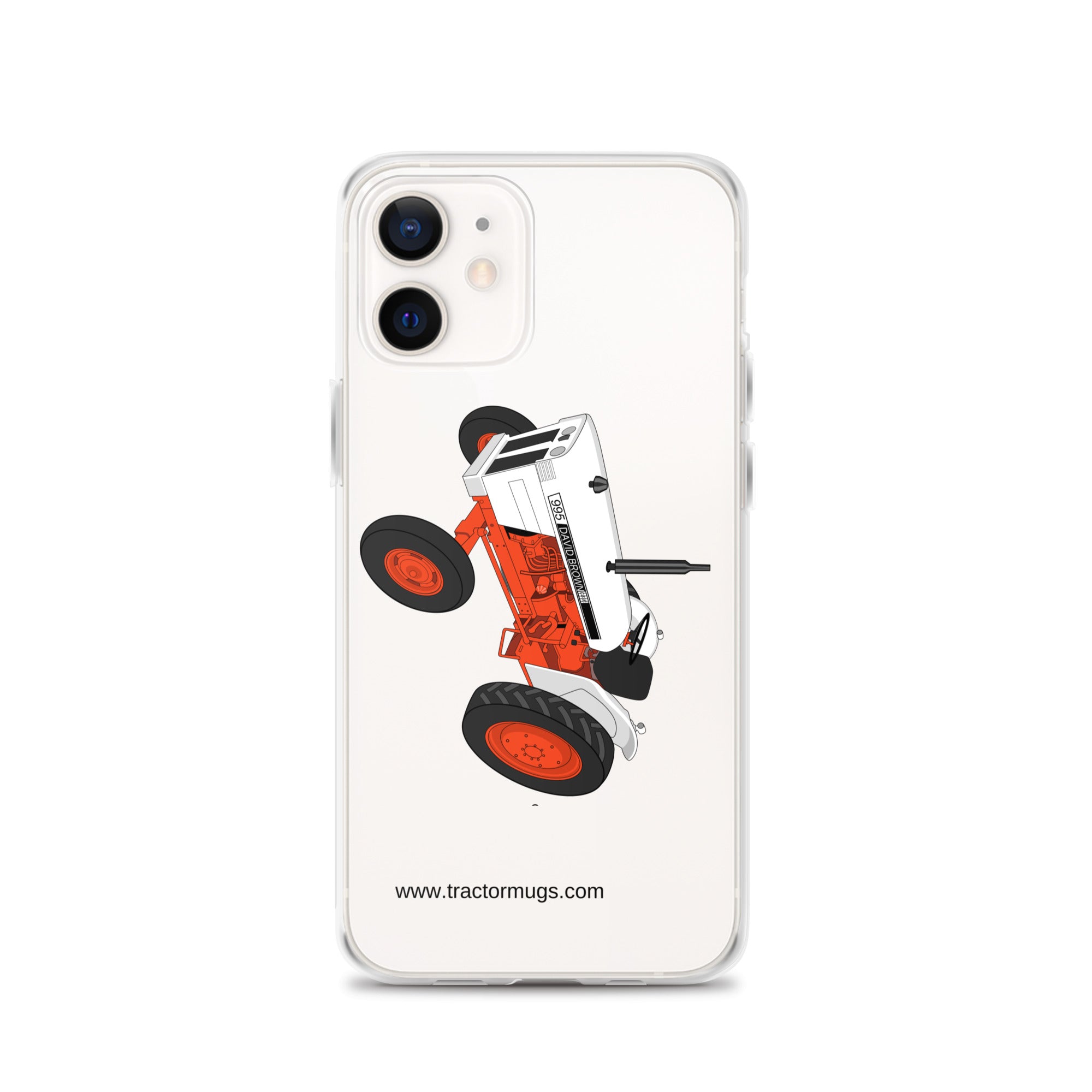 David Brown iPhone 12 Case David Brown 995 (1973) | Clear Case for iPhone® Quality Farmers Merch
