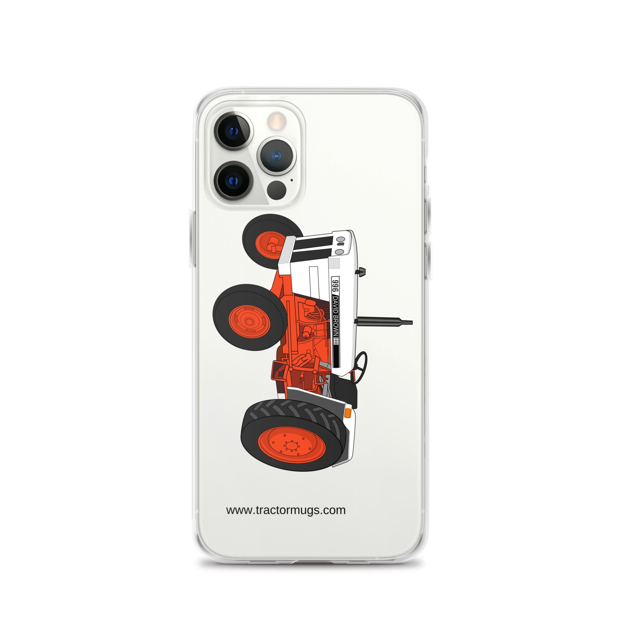 David Brown iPhone 12 Pro Case David Brown 996 (1974) | Clear Case for iPhone® Quality Farmers Merch