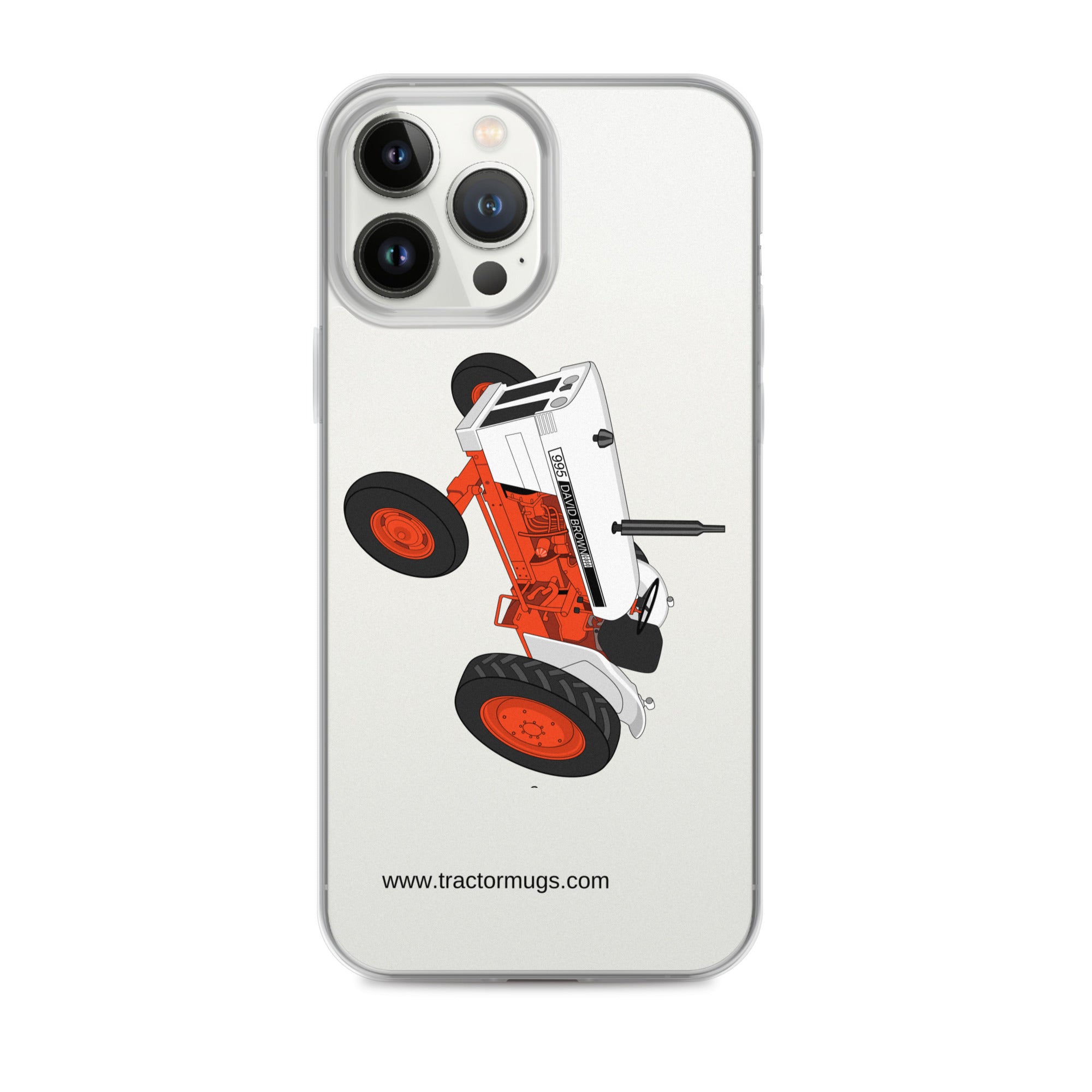 David Brown iPhone 13 Pro Max Case David Brown 995 (1973) | Clear Case for iPhone® Quality Farmers Merch