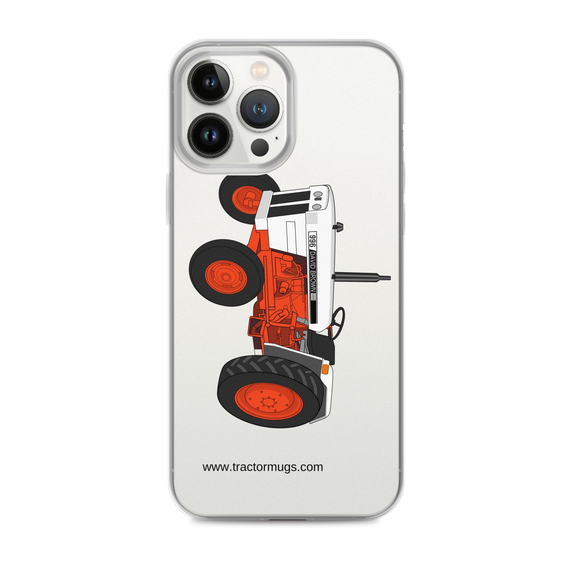 David Brown iPhone 13 Pro Max Case David Brown 996 (1974) | Clear Case for iPhone® Quality Farmers Merch