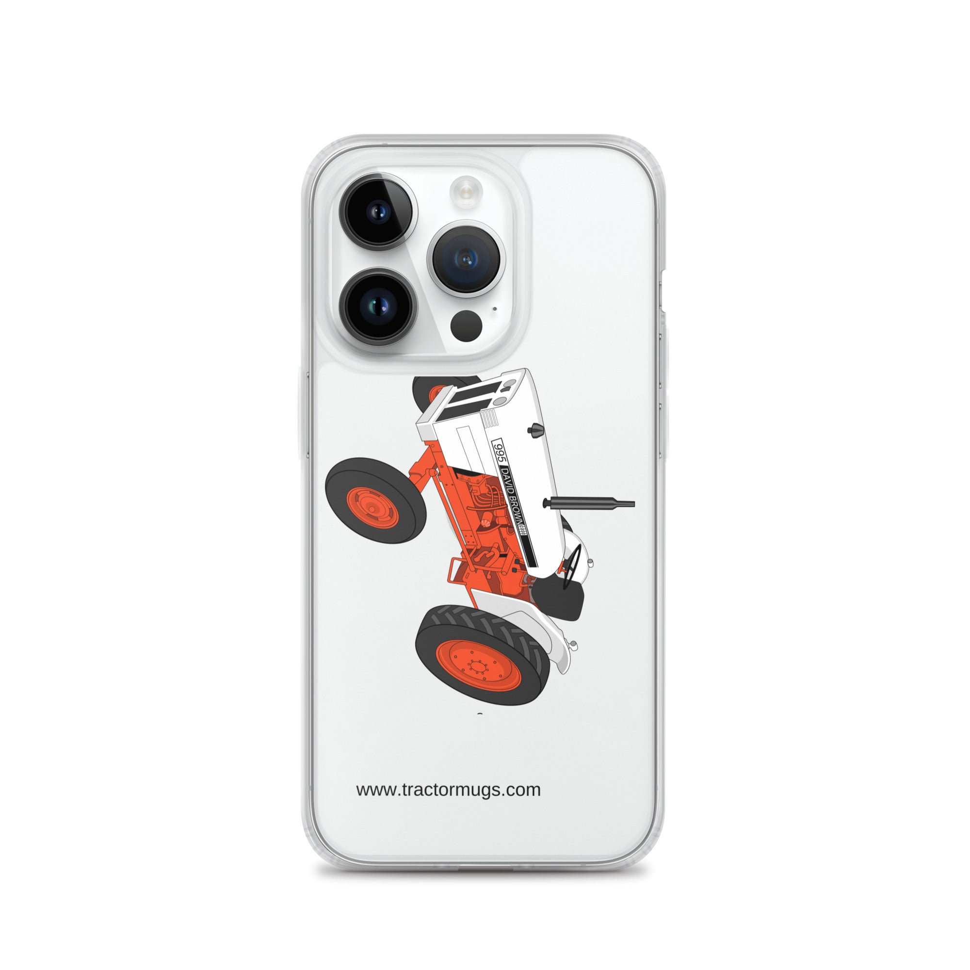 David Brown iPhone 14 Pro Case David Brown 995 (1973) | Clear Case for iPhone® Quality Farmers Merch