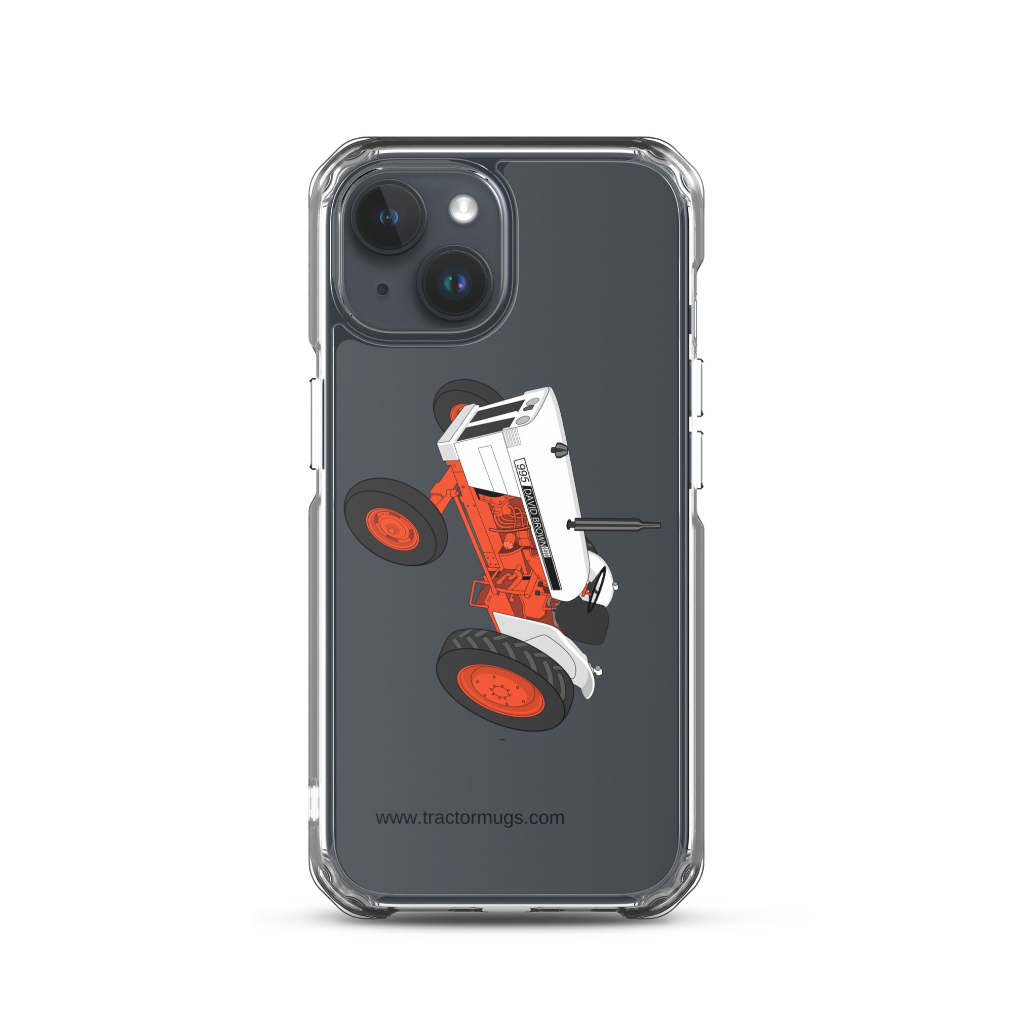 David Brown iPhone 15 Case David Brown 995 (1973) | Clear Case for iPhone® Quality Farmers Merch