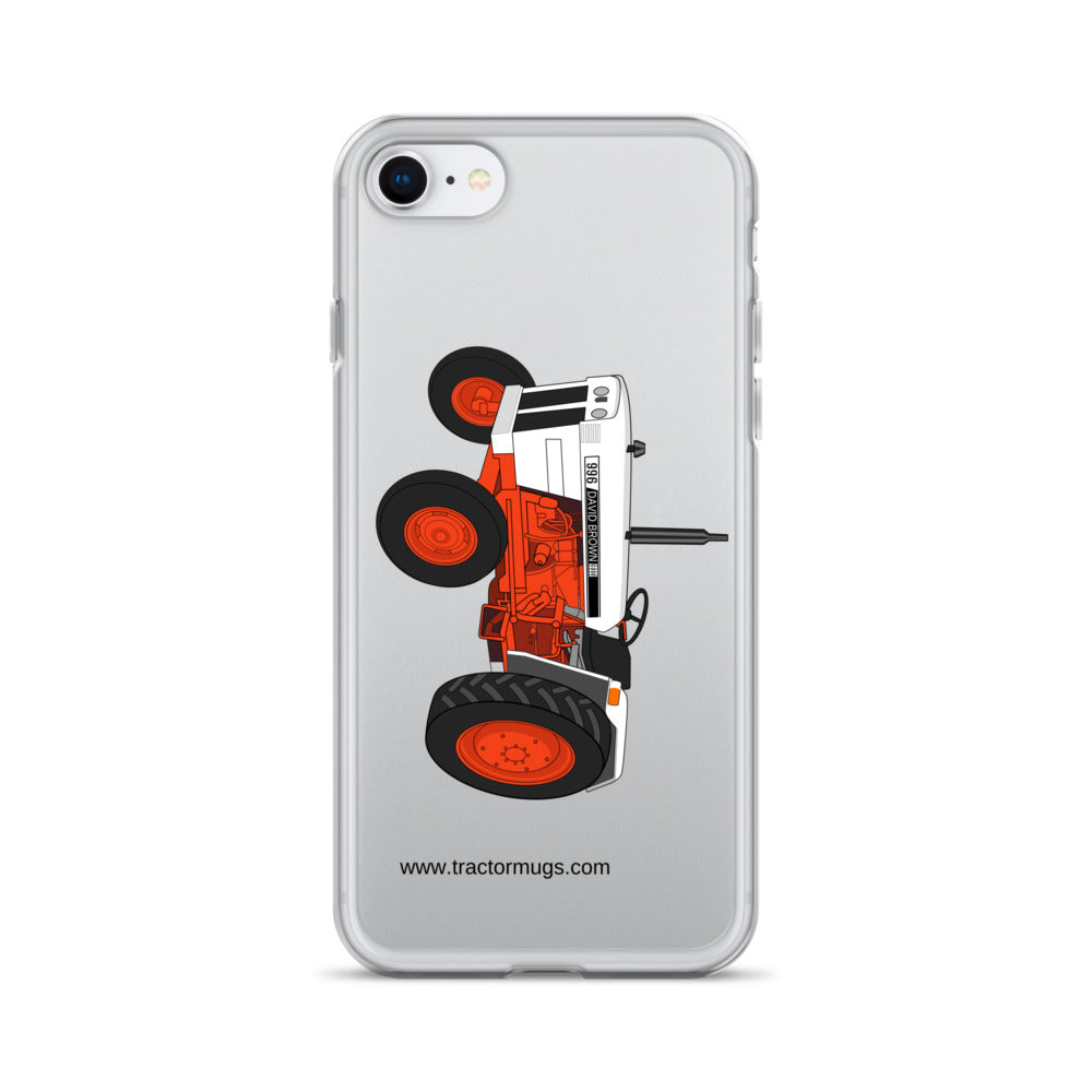 David Brown iPhone SE Case David Brown 996 (1974) | Clear Case for iPhone® Quality Farmers Merch
