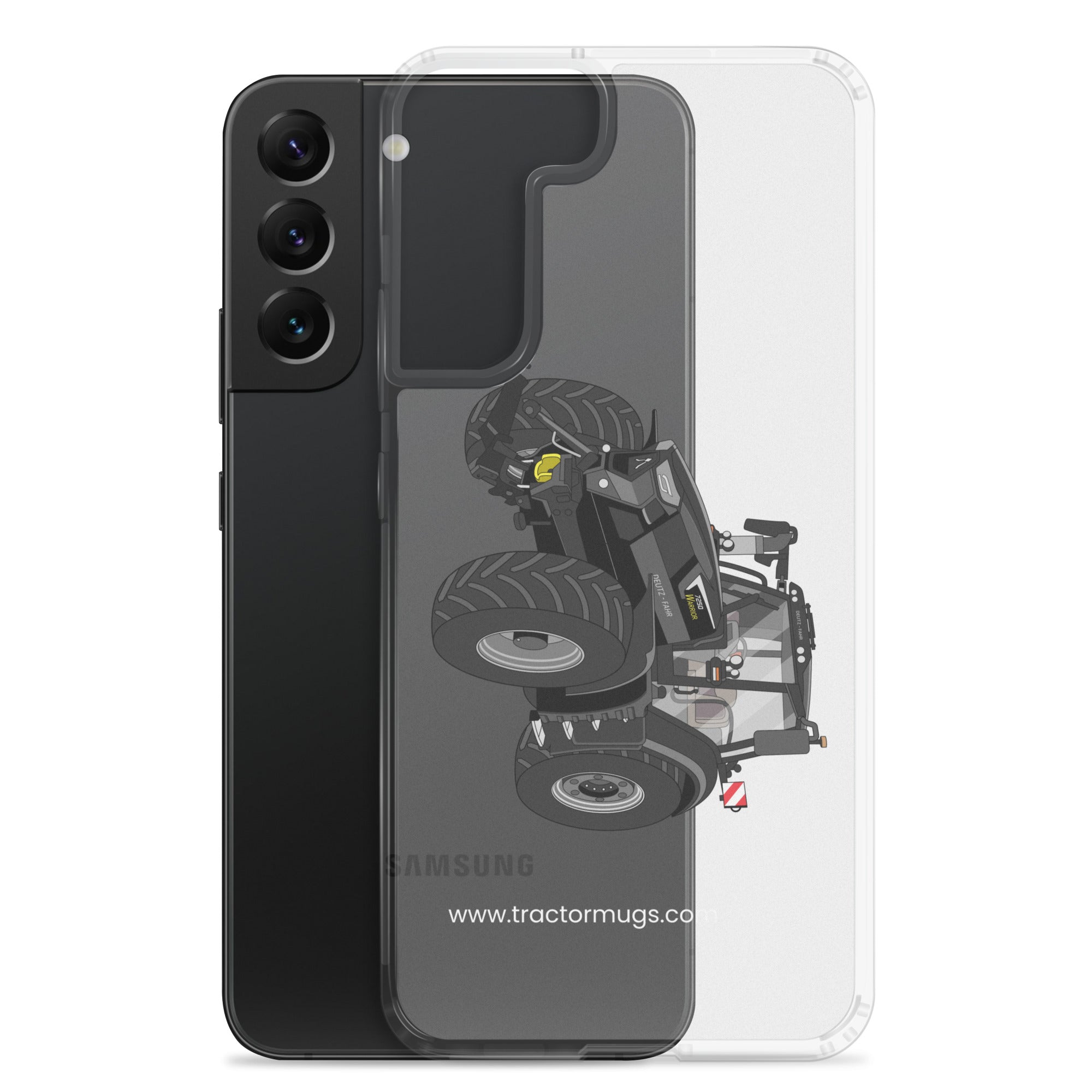 Deutz Fahr Clear Case for Samsung® Deutz-Fahr 7250 TTV Warrior Edition | Clear Case for Samsung® Quality Farmers Merch