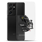 Deutz Fahr Clear Case for Samsung® Deutz-Fahr 7250 TTV Warrior Edition | Clear Case for Samsung® Quality Farmers Merch