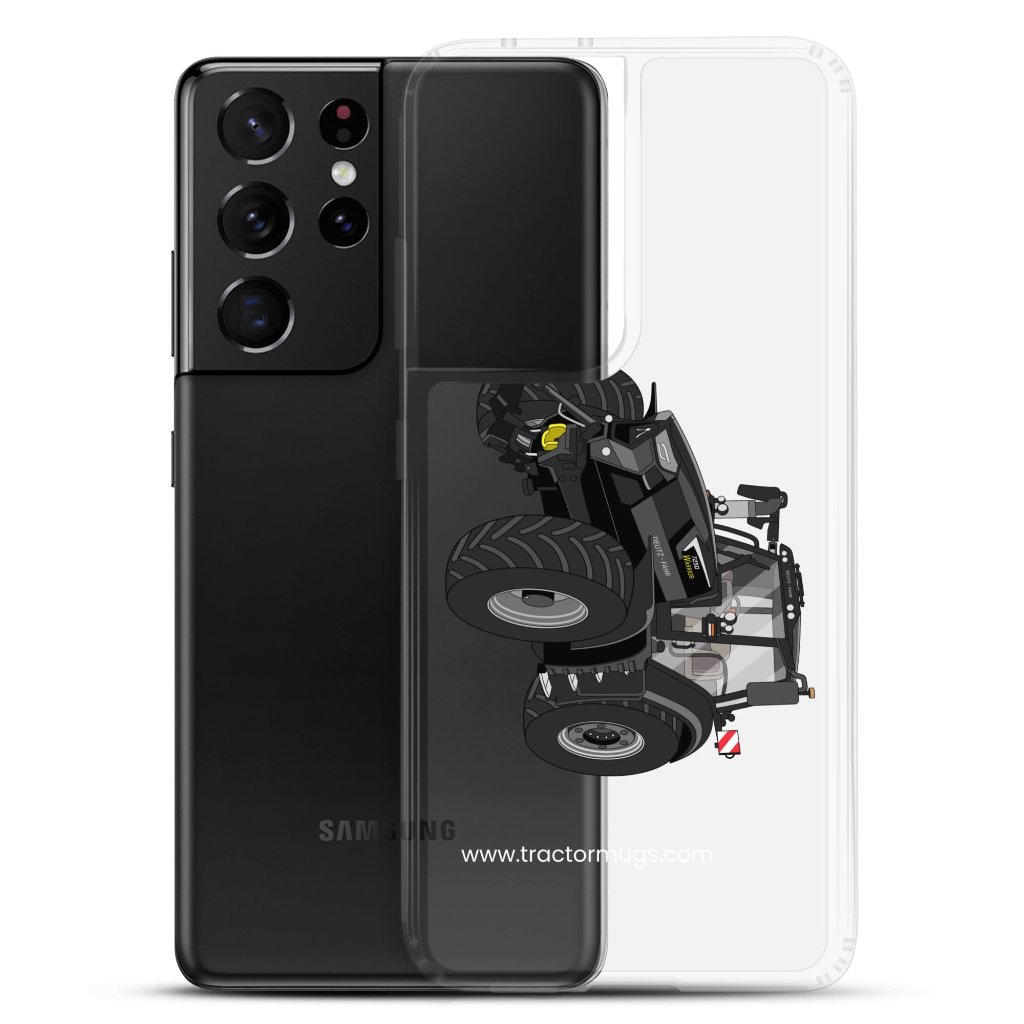 Deutz Fahr Clear Case for Samsung® Deutz-Fahr 7250 TTV Warrior Edition | Clear Case for Samsung® Quality Farmers Merch