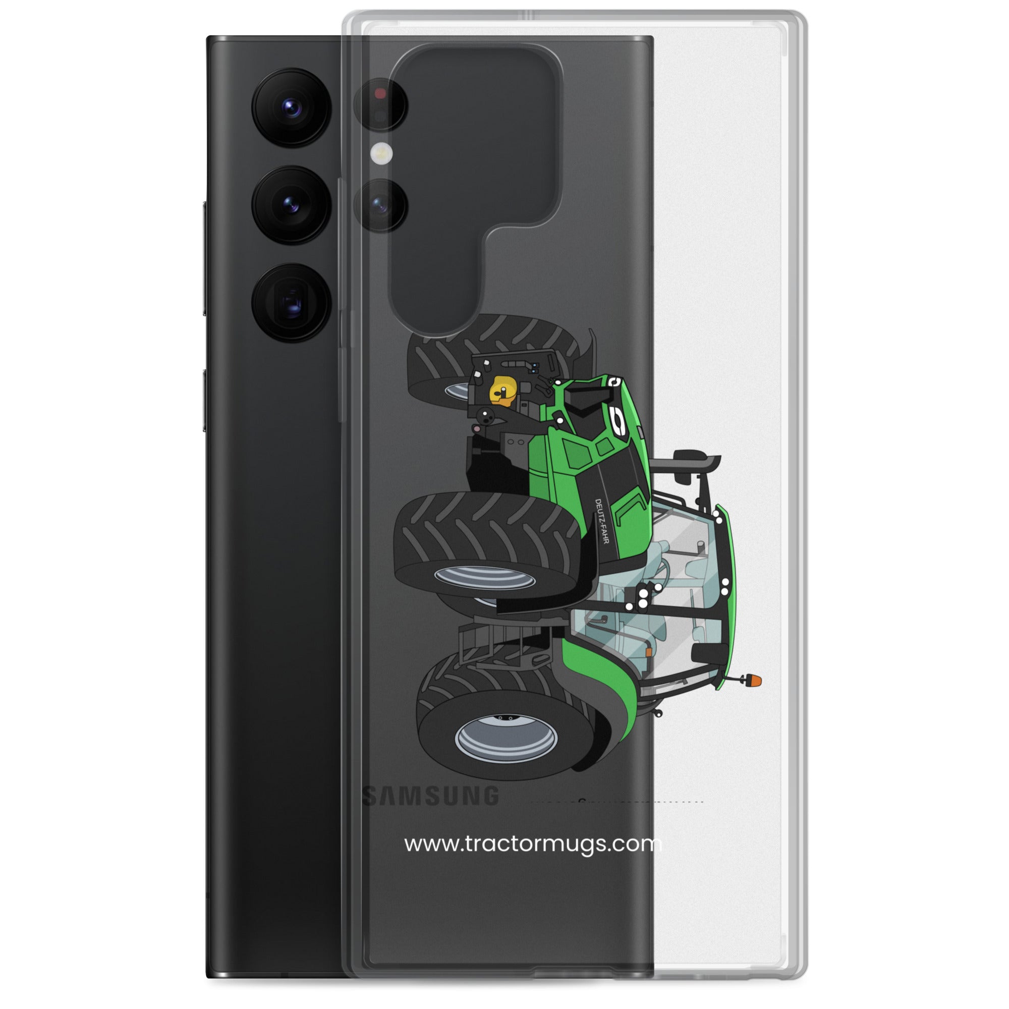 Deutz Fahr Clear Case for Samsung® Deutz - Fahr Agrotron 7250 Ttv | Clear Case for Samsung® Quality Farmers Merch