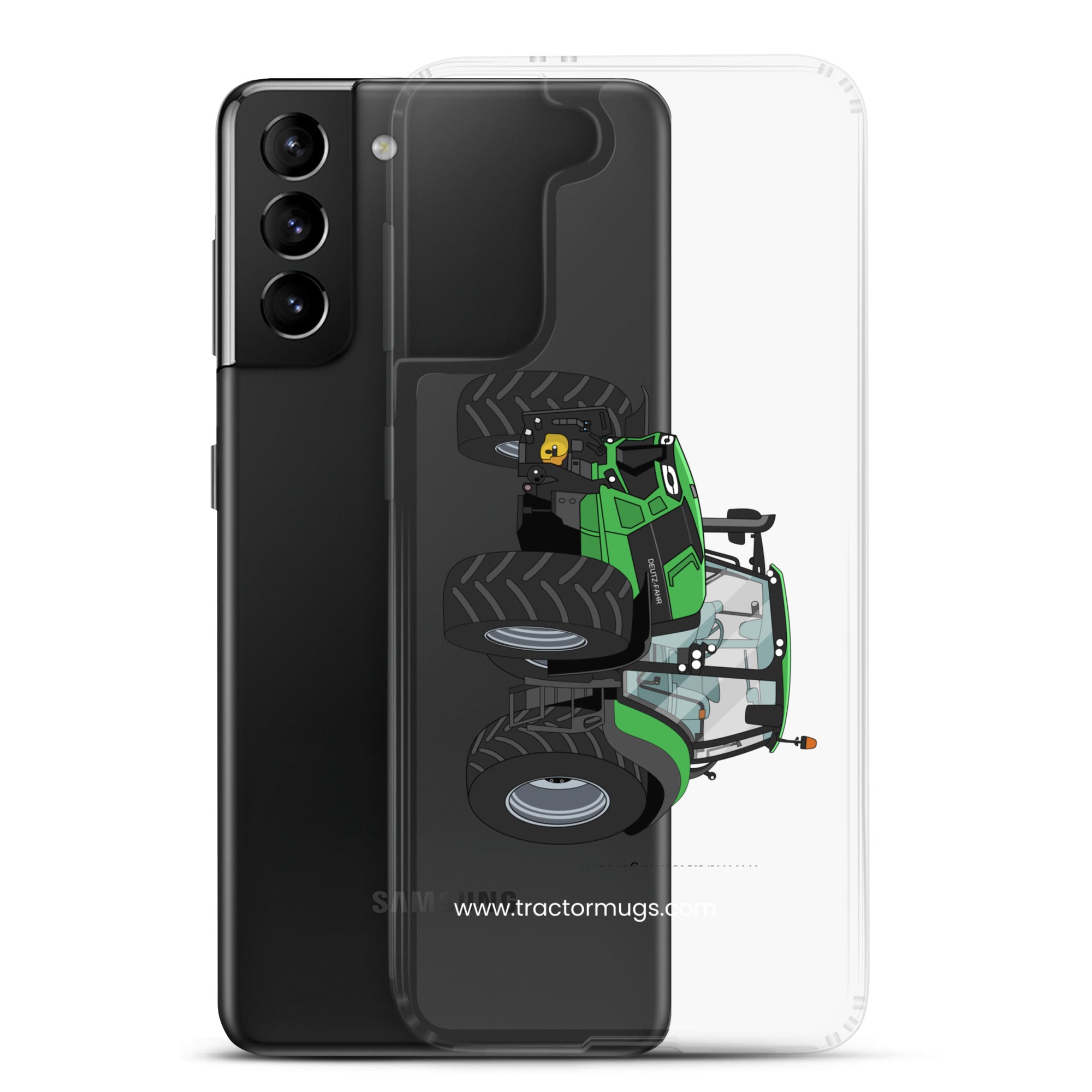 Deutz Fahr Clear Case for Samsung® Deutz - Fahr Agrotron 7250 Ttv | Clear Case for Samsung® Quality Farmers Merch