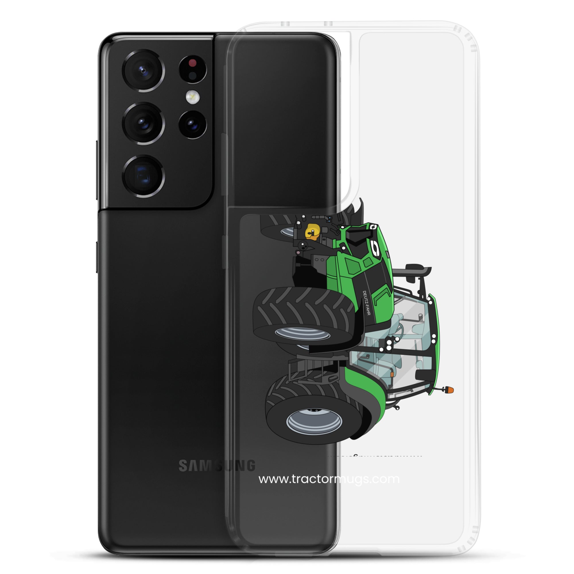 Deutz Fahr Clear Case for Samsung® Deutz - Fahr Agrotron 7250 Ttv | Clear Case for Samsung® Quality Farmers Merch