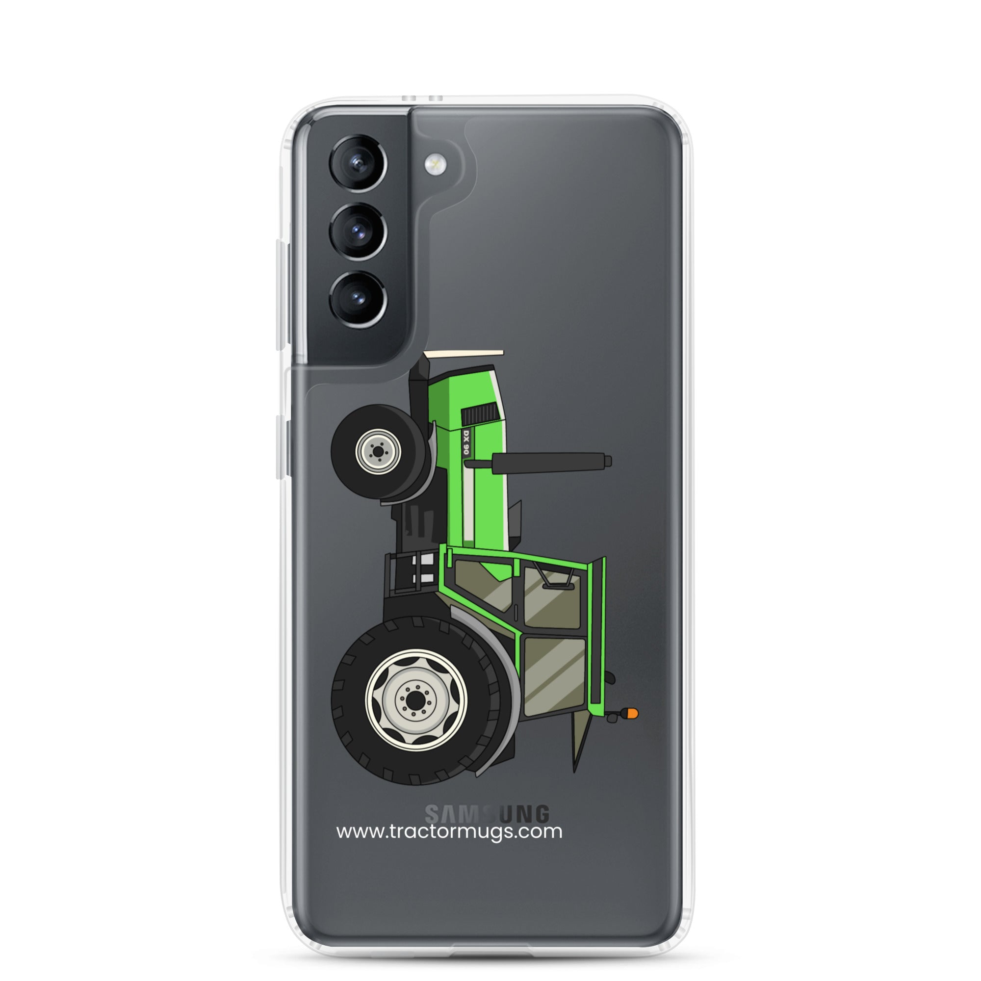 Deutz Fahr Clear Case for Samsung® Samsung Galaxy S21 Deutz DX 90 | Clear Case for Samsung® Quality Farmers Merch
