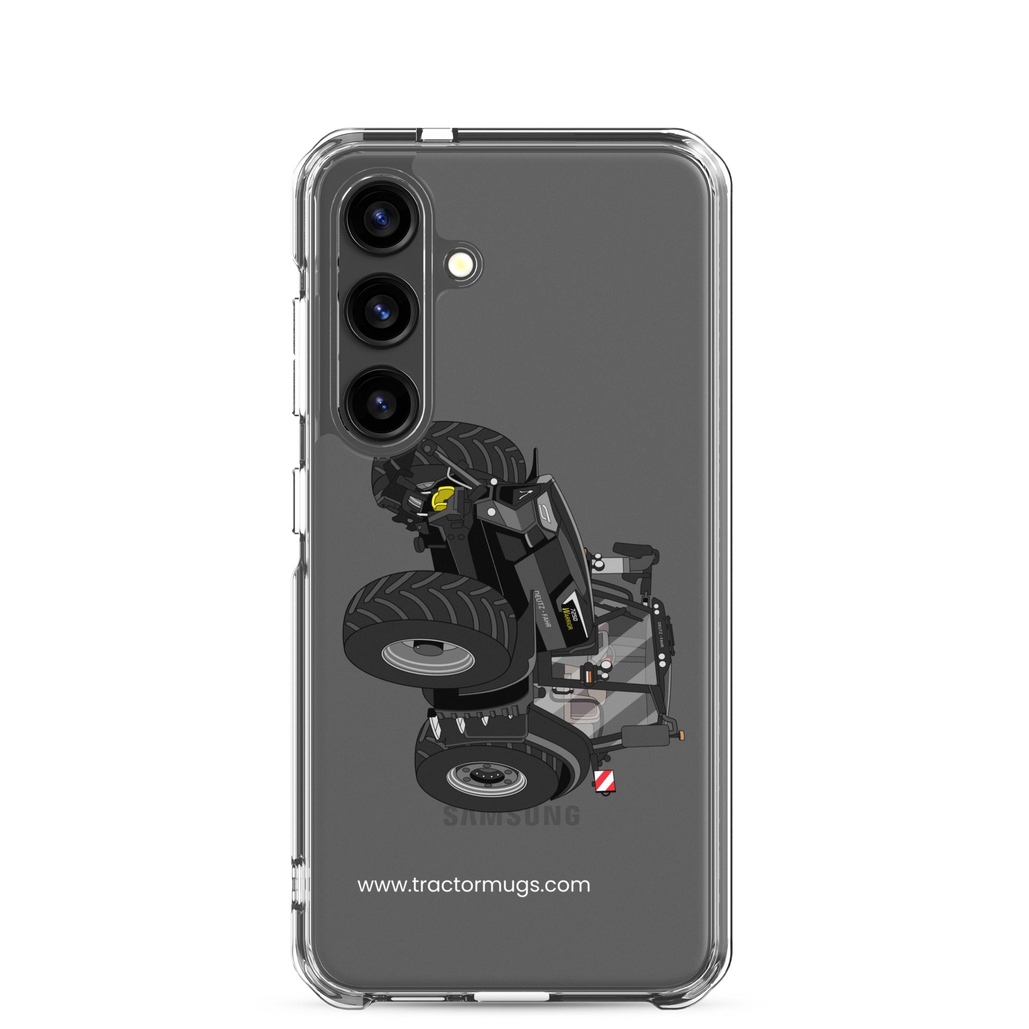Deutz Fahr Clear Case for Samsung® Samsung Galaxy S24 Deutz-Fahr 7250 TTV Warrior Edition | Clear Case for Samsung® Quality Farmers Merch