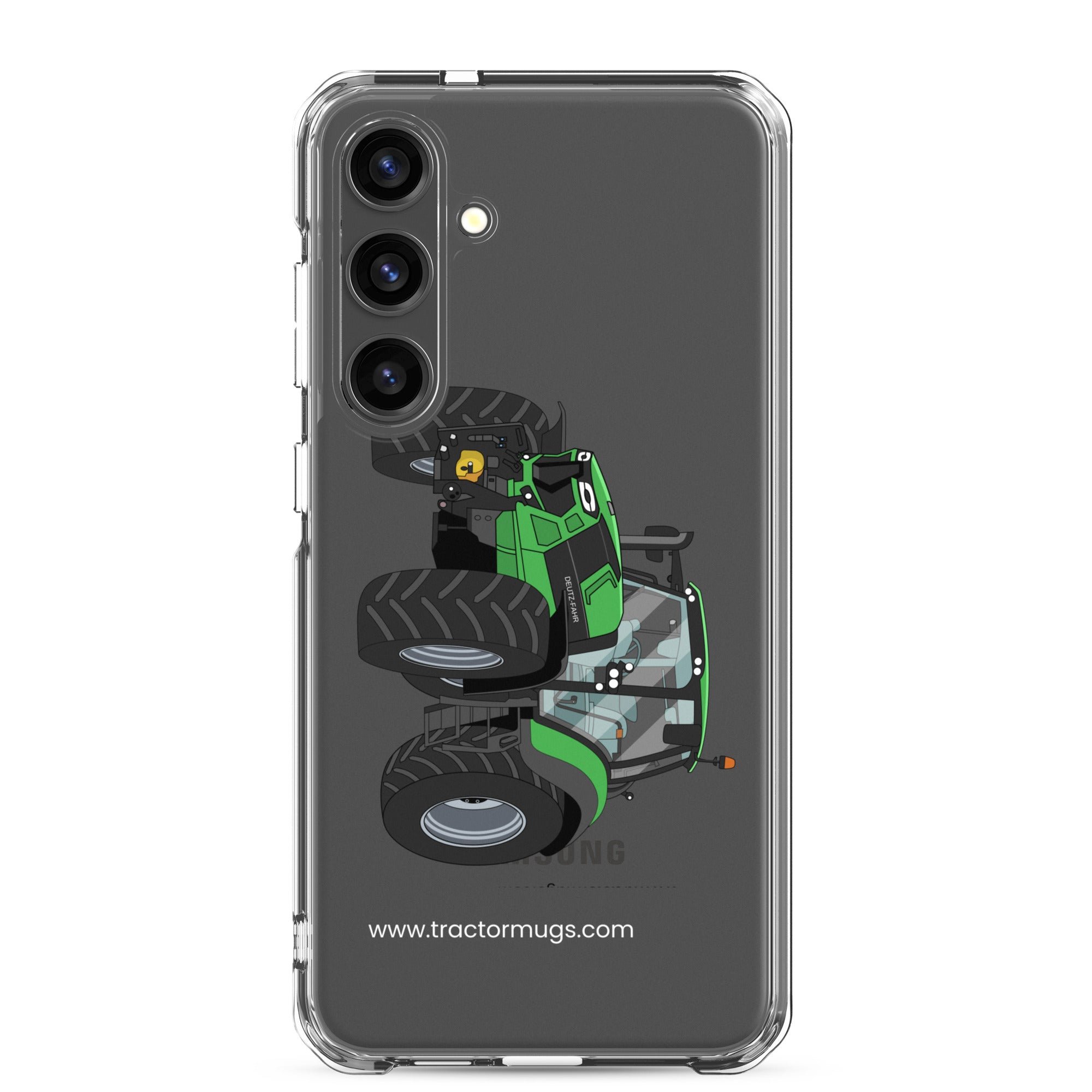 Deutz Fahr Clear Case for Samsung® Samsung Galaxy S24 Plus Deutz - Fahr Agrotron 7250 Ttv | Clear Case for Samsung® Quality Farmers Merch