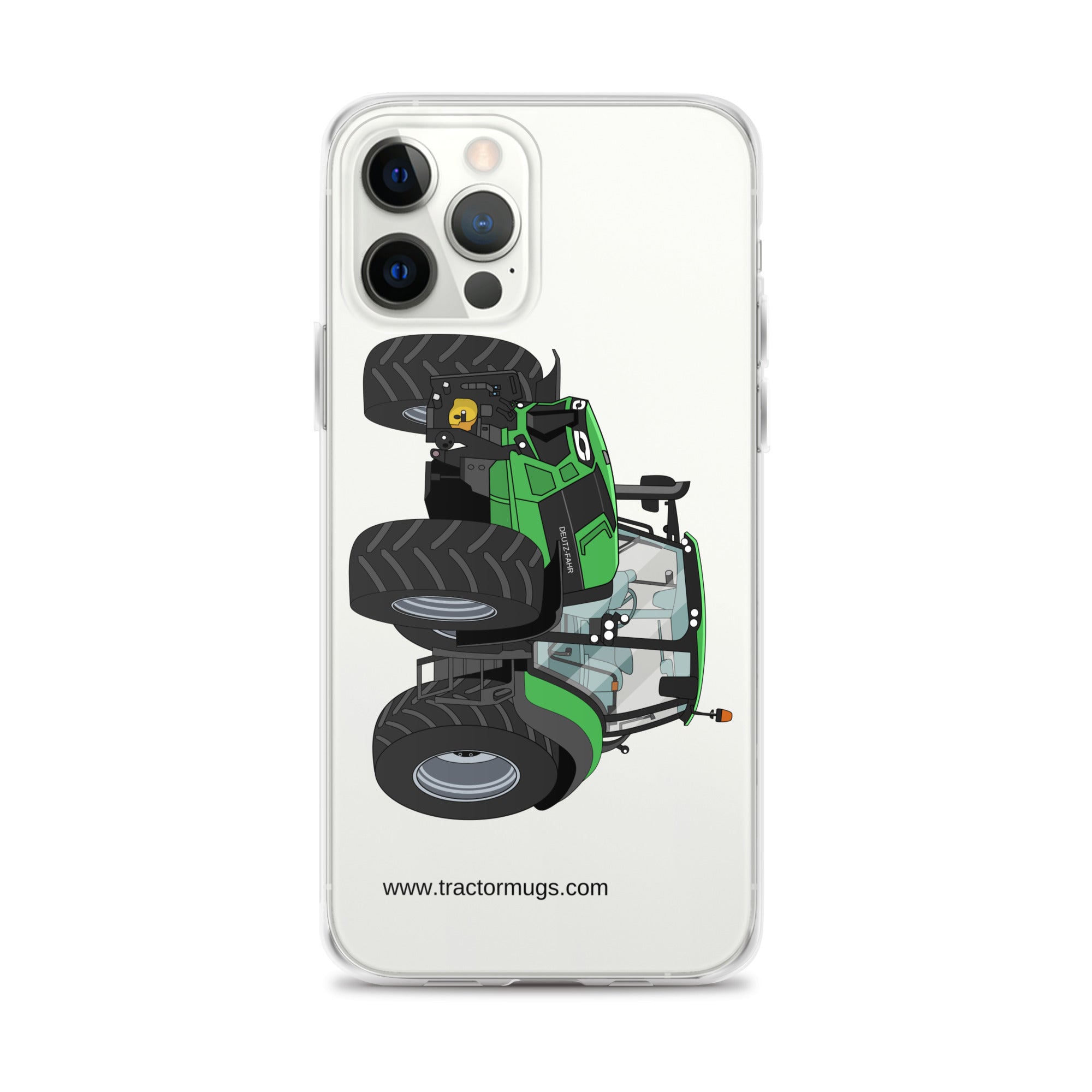 Deutz Fahr iPhone 12 Pro Max Deutz - Fahr Agrotron 7250 Ttv | Clear Case for iPhone® Quality Farmers Merch
