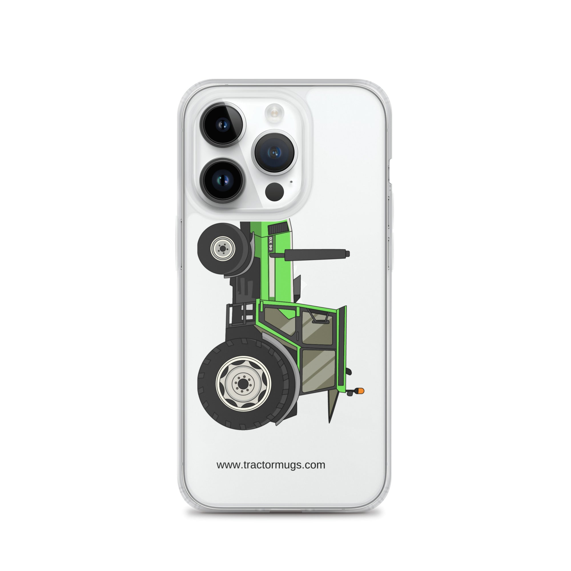 Deutz Fahr iPhone 14 Pro Deutz DX 90 | Clear Case for iPhone® Quality Farmers Merch
