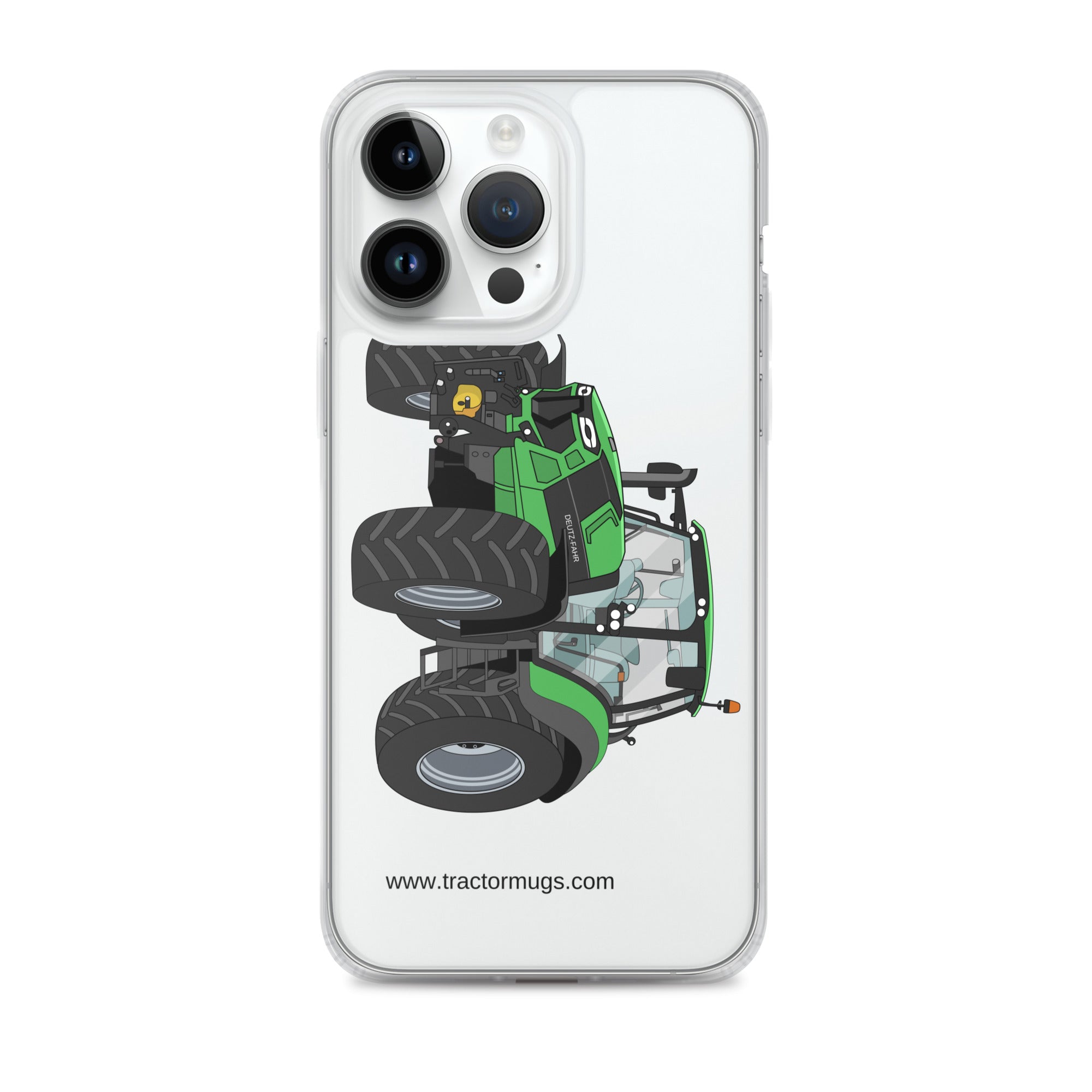 Deutz Fahr iPhone 14 Pro Max Deutz - Fahr Agrotron 7250 Ttv | Clear Case for iPhone® Quality Farmers Merch