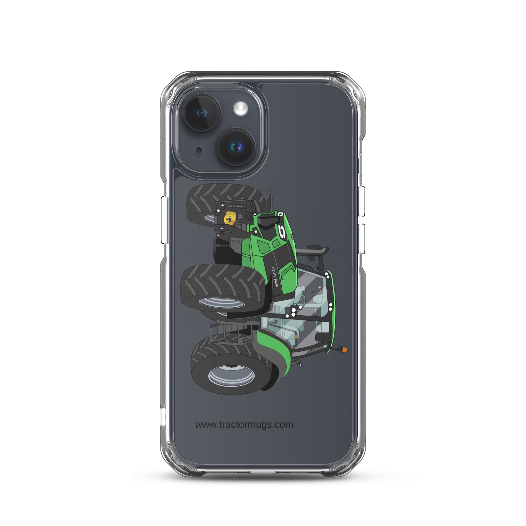 Deutz Fahr iPhone 15 Deutz - Fahr Agrotron 7250 Ttv | Clear Case for iPhone® Quality Farmers Merch