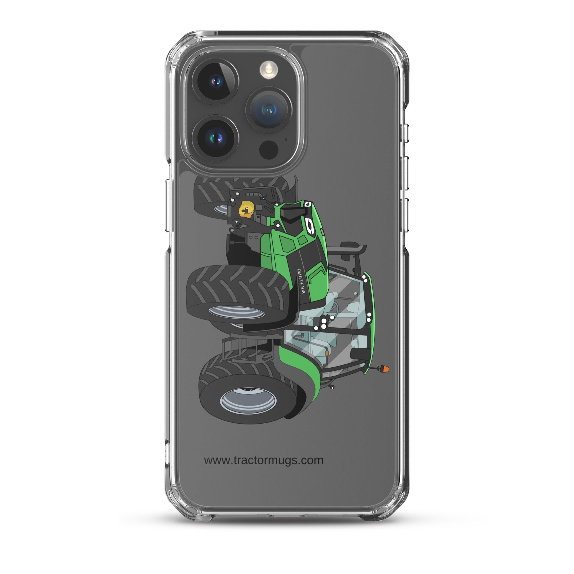 Deutz Fahr iPhone 15 Pro Max Deutz - Fahr Agrotron 7250 Ttv | Clear Case for iPhone® Quality Farmers Merch