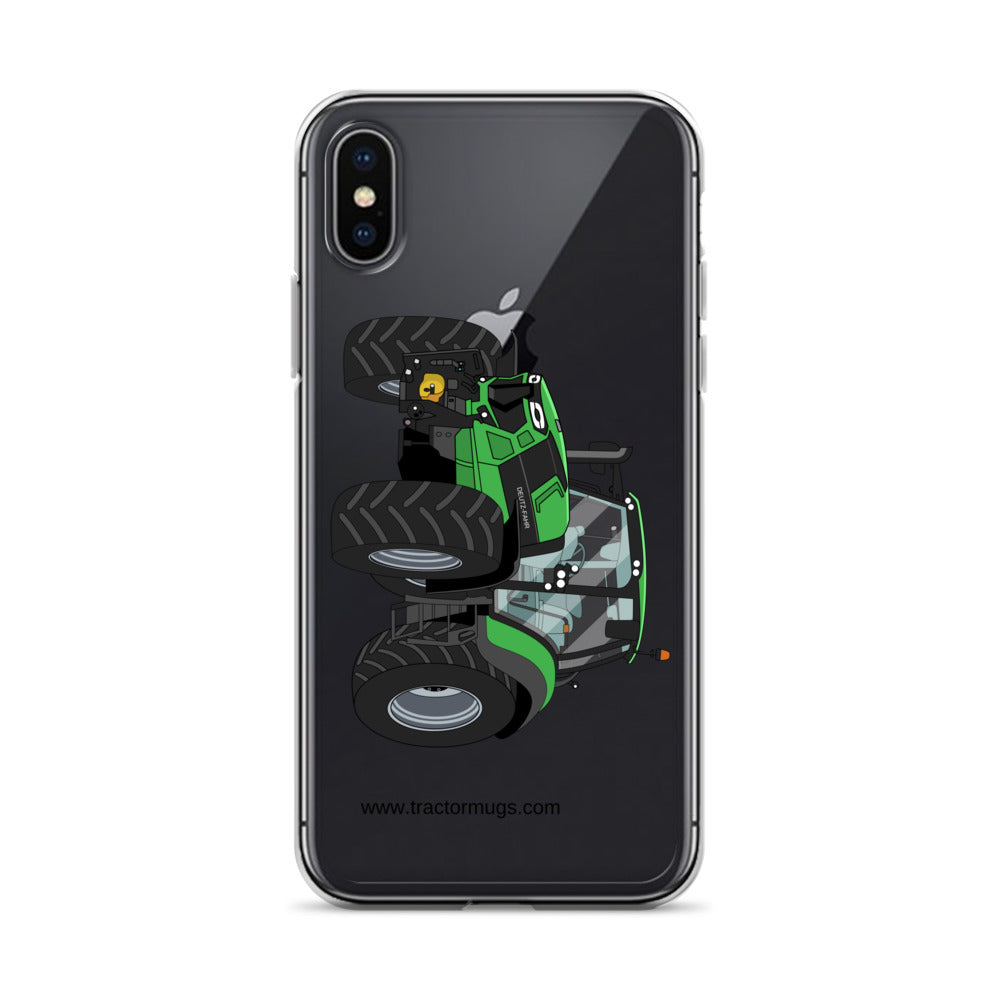 Deutz Fahr iPhone X/XS Deutz - Fahr Agrotron 7250 Ttv | Clear Case for iPhone® Quality Farmers Merch