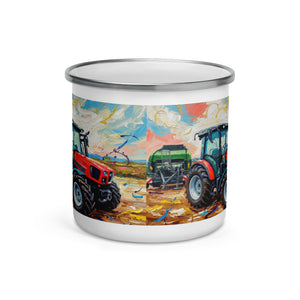 SAME Enamel Mug – Tractor Mugs
