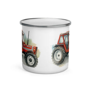 FIAT Enamel Mug – Tractor Mugs