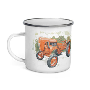 Porsche enamel mug – Tractor Mugs