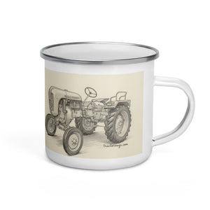 Porsche Enamel Mug – Tractor Mugs