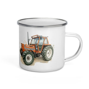 FIAT Enamel Mug – Tractor Mugs