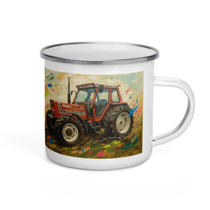 FIAT Enamel Mug – Tractor Mugs