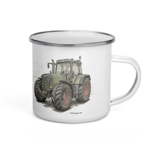 Fendt Enamel Mug – Tractor Mugs