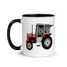 farmodelsuk Massey Ferguson 240 Mug with Color Inside Quality Farmers Merch