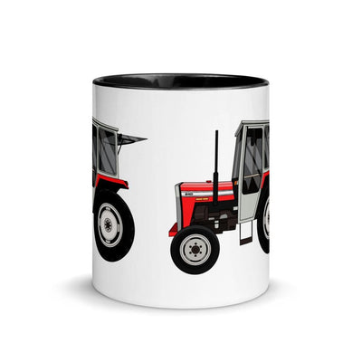 farmodelsuk Massey Ferguson 240 Mug with Color Inside Quality Farmers Merch