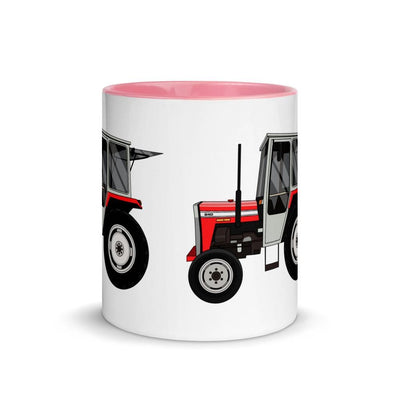 farmodelsuk Massey Ferguson 240 Mug with Color Inside Quality Farmers Merch