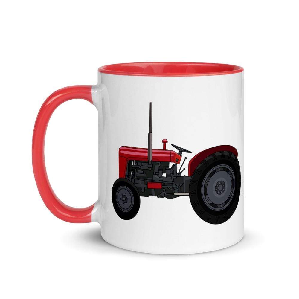 farmodelsuk Massey Ferguson 35X Mug with Color Inside Quality Farmers Merch