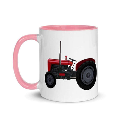 farmodelsuk Massey Ferguson 35X Mug with Color Inside Quality Farmers Merch