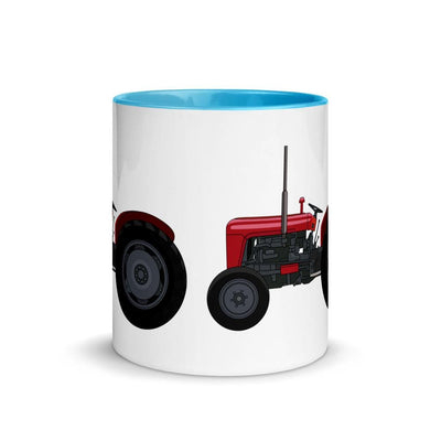 farmodelsuk Massey Ferguson 35X Mug with Color Inside Quality Farmers Merch