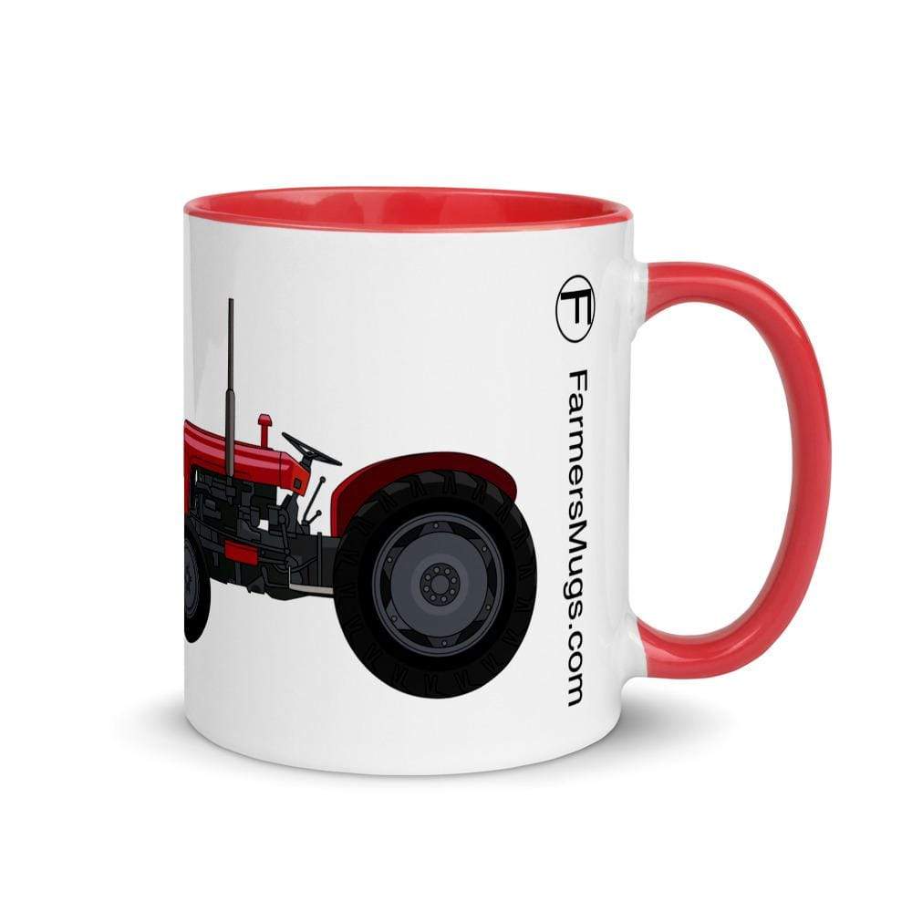 farmodelsuk Massey Ferguson 35X Mug with Color Inside Quality Farmers Merch