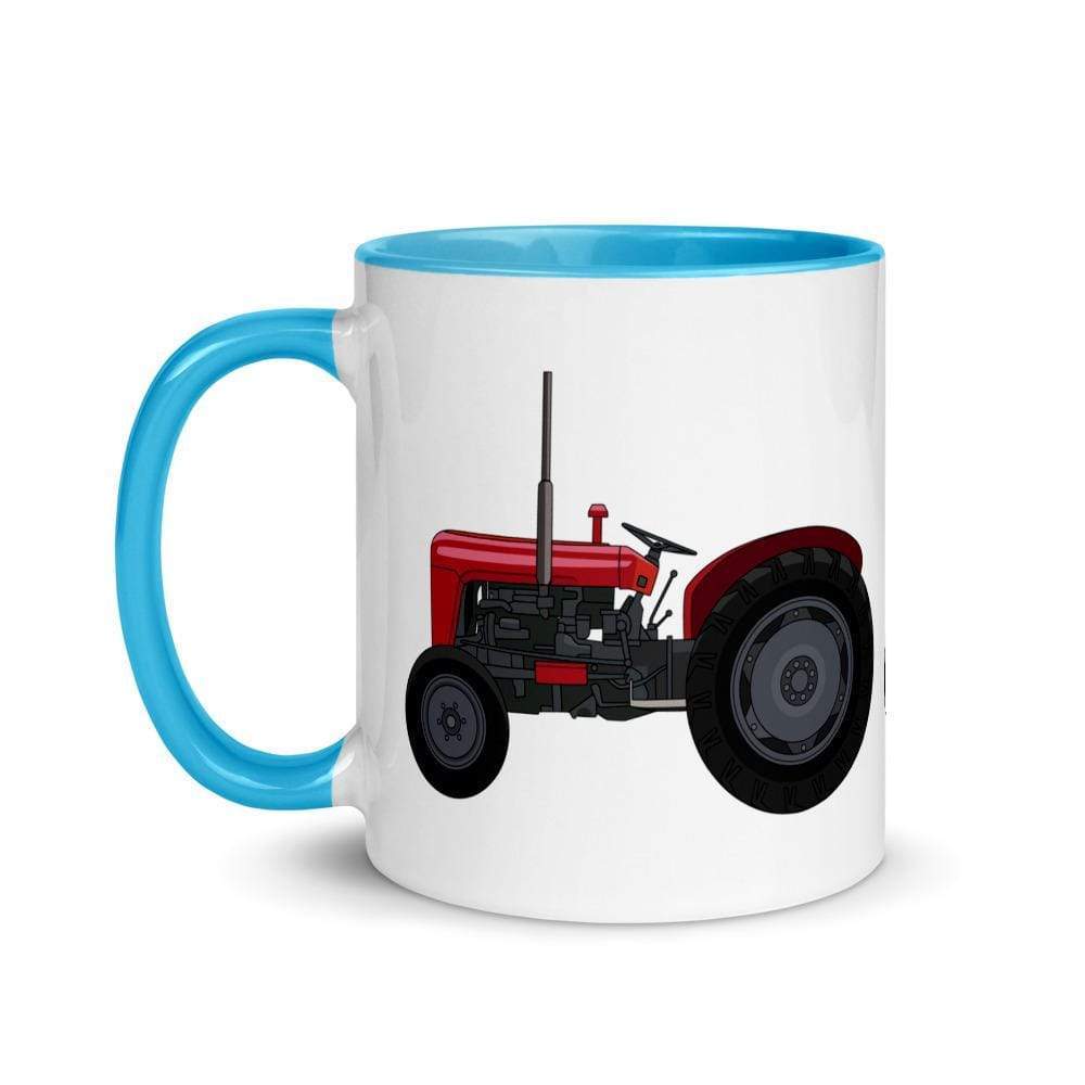 farmodelsuk Massey Ferguson 35X Mug with Color Inside Quality Farmers Merch