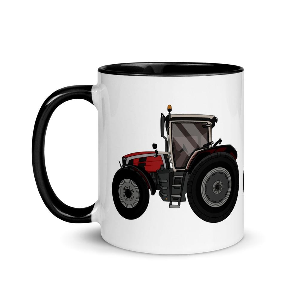 farmodelsuk Massey Ferguson 8S 265 Mug with Color Inside (2020) Quality Farmers Merch