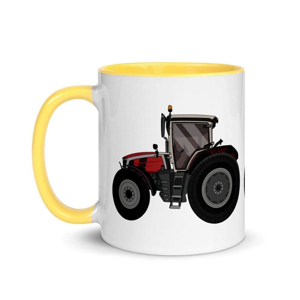 farmodelsuk Massey Ferguson 8S 265 Mug with Color Inside (2020) Quality Farmers Merch