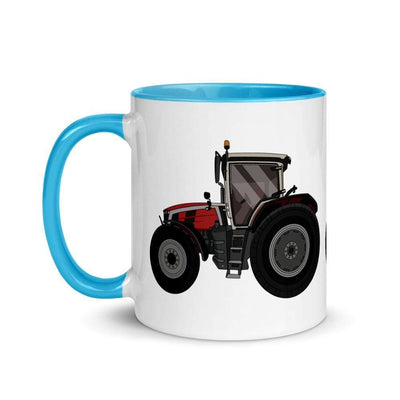 farmodelsuk Massey Ferguson 8S 265 Mug with Color Inside (2020) Quality Farmers Merch