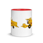 farmodelsuk New Holland Clayson 8070 Mug with Color Inside Quality Farmers Merch