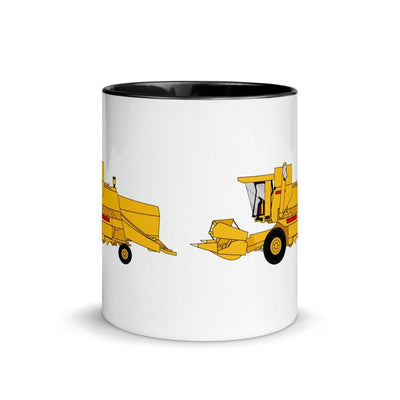 farmodelsuk New Holland Clayson 8070 Mug with Color Inside Quality Farmers Merch