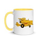 farmodelsuk New Holland Clayson 8070 Mug with Color Inside Quality Farmers Merch