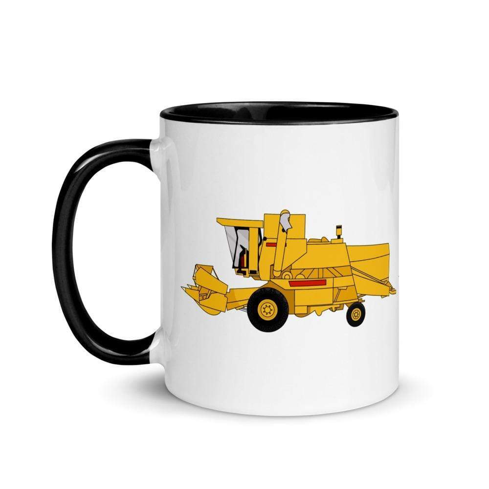 farmodelsuk New Holland Clayson 8070 Mug with Color Inside Quality Farmers Merch