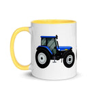 farmodelsuk New Holland TM 140 Mug with Color Inside Quality Farmers Merch