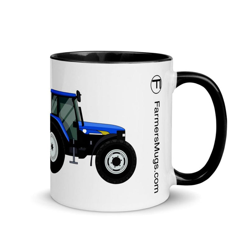farmodelsuk New Holland TM 140 Mug with Color Inside Quality Farmers Merch