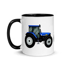 farmodelsuk New Holland TM 140 Mug with Color Inside Quality Farmers Merch